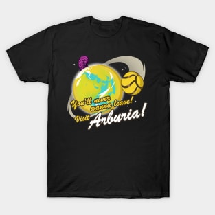 Ball Alien Planet Vacation v.2 T-Shirt
